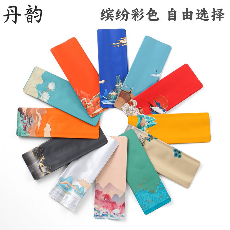 Universal Tea Packaging Bag Small Bubble Bag High-Grade Dahongpao Disposable Food Grade Pure Aluminum Tea Bag Aluminum Foil - Image 4